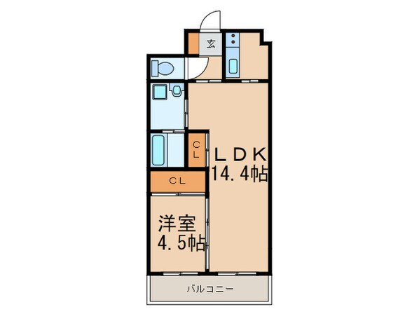 レジデンス住吉の物件間取画像